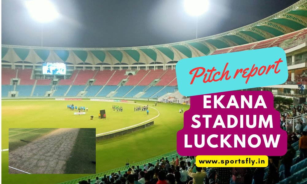 Bharat Ratna Shri Atal Bihari Vajpayee Ekana Cricket Stadium pitch report 