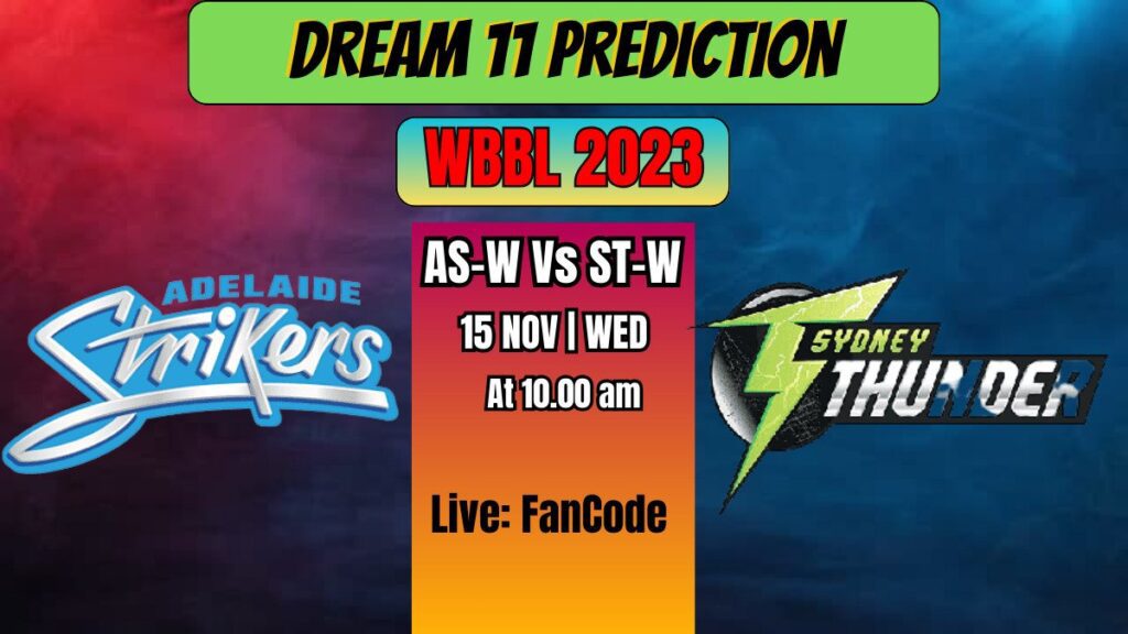 AS-W vs ST-W Dream11 Prediction in Hindi