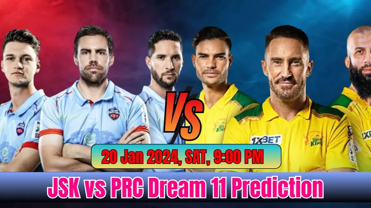 JSK vs PRC Dream11 Prediction in Hindi