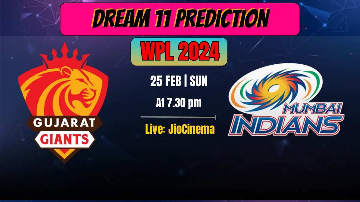 Guj W Vs Mum W Dream Prediction In Hindi M Chinnaswamy Stadium