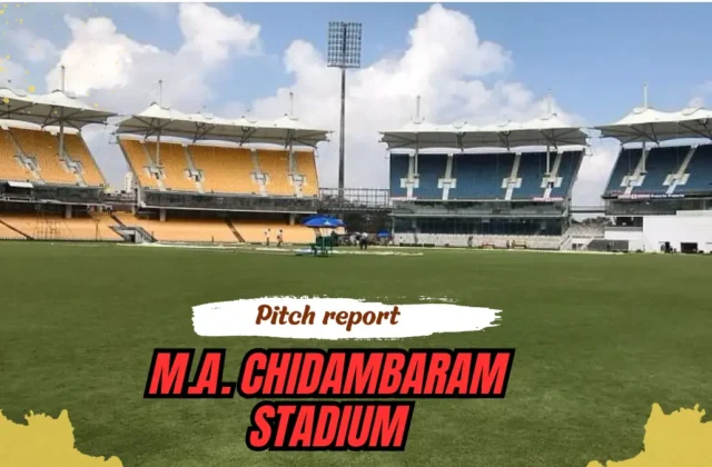 CSK Vs RCB Pitch Report in Hindi